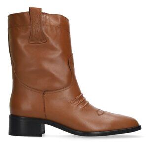 BIBI LOU Briana Western Boot In Cuero Size